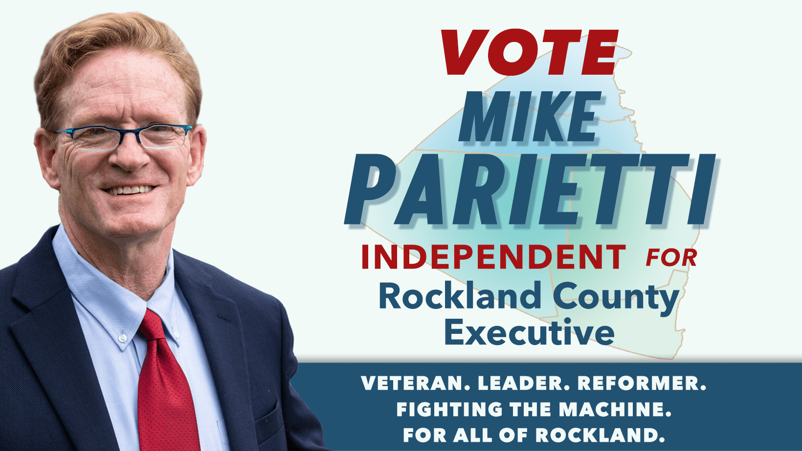 Mike for Rockland fundraiser hero graphic